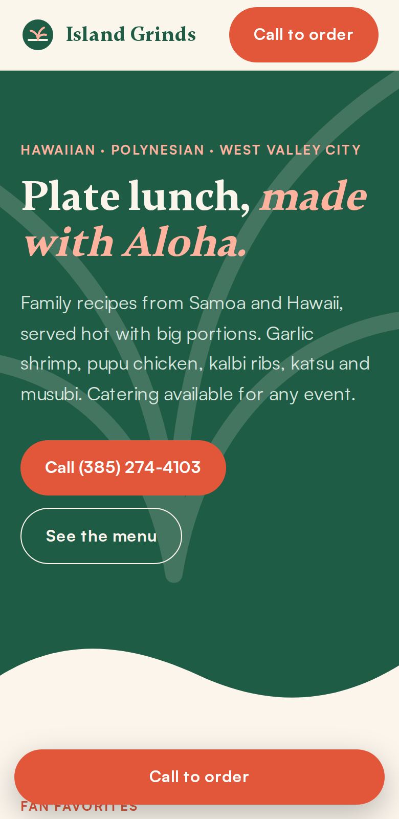 Mobile website preview
